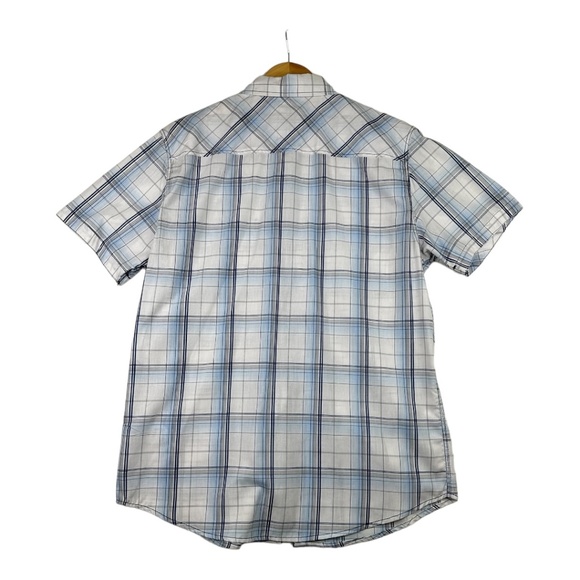 MACHINE custom co. Short Sleeve‎ Button Down Shirt Size Large - Picture 2 of 5